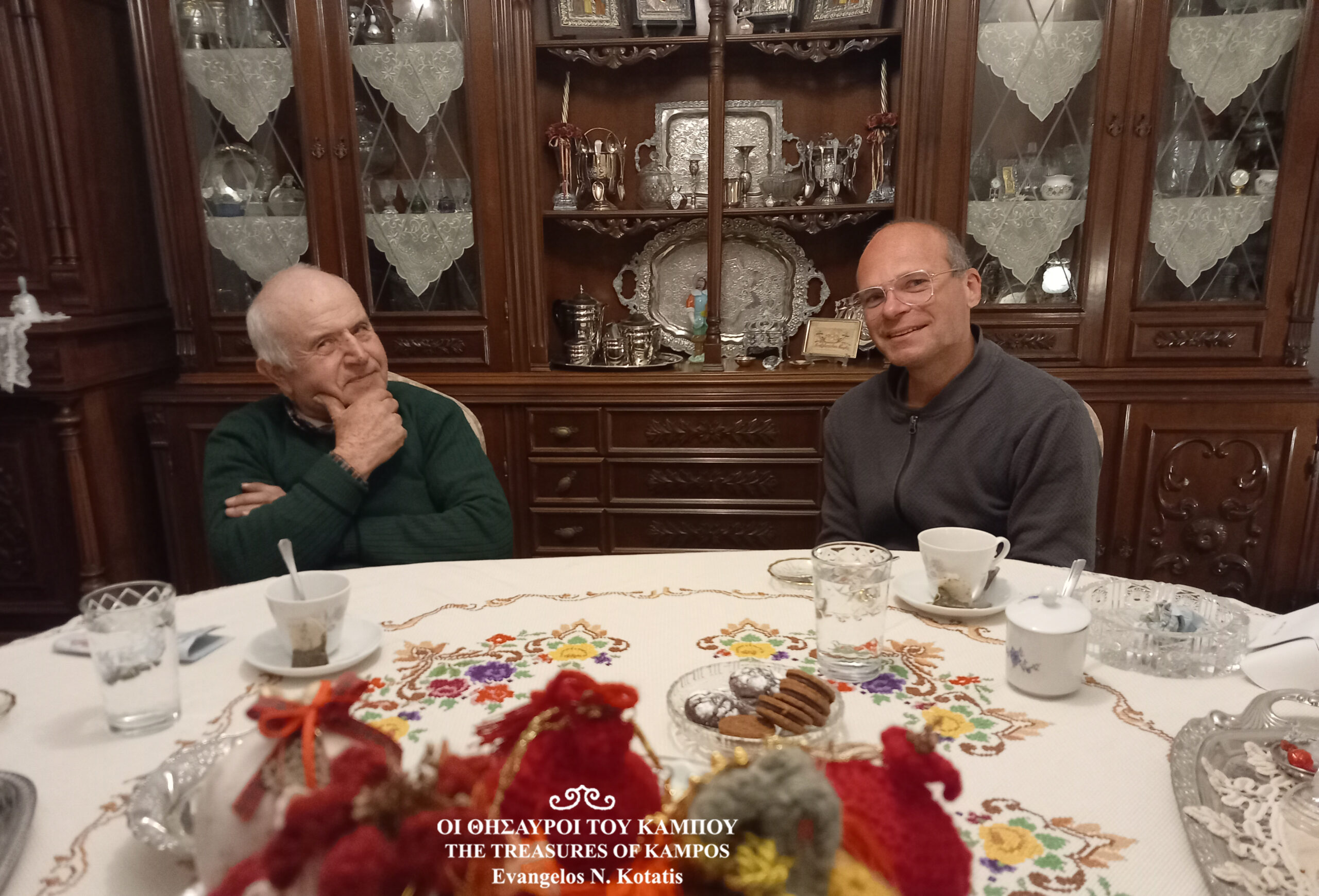 Interview with Mr. Michalis Kourpas at his Home in the Heart of Kampos